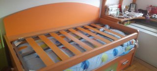 Cama nido con cajones