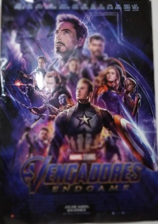 Póster Vengadores Endgame Original