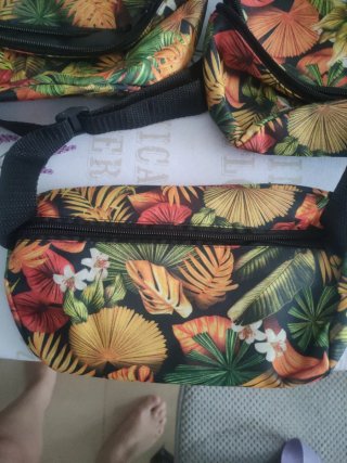 Lote 4 Riñoneras Estampadas Tropical