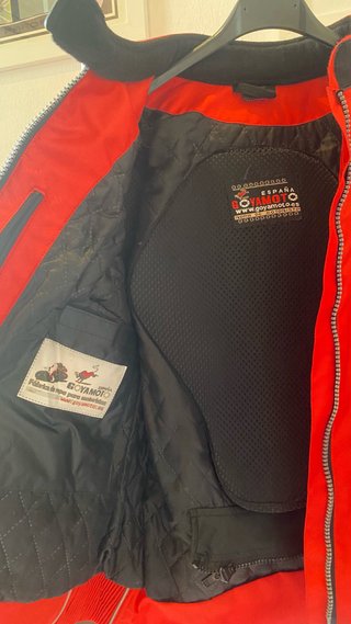 Chaqueta Moto GOYAMOTO Roja Mujer