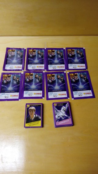 🇮🇹 Lotto carte harry potter + 8 buste sigillate