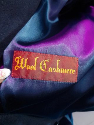 Cappotto lana e seta tg. 50 vintage