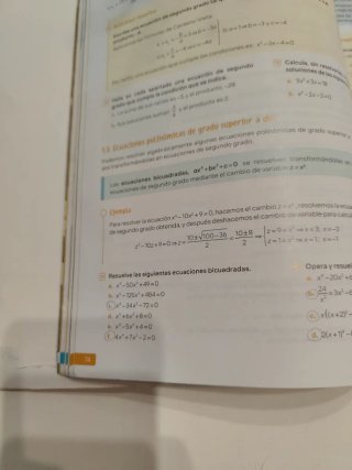 Matemáticas aplicadas 1 Bachillerato SM