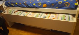 Cama nido con cajones