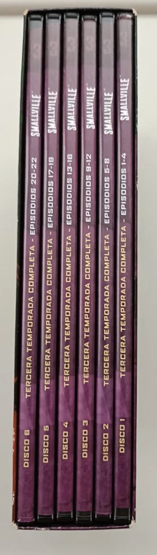 Smallville Temporada 3 DVD Completa