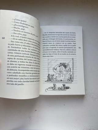 Matilda Roald Dahl libro infantil lectura primaria