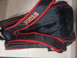 Paletero Joma Negro y Rojo