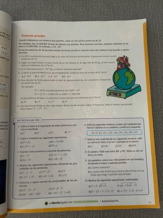 Matemáticas 1o ESO : Savia
