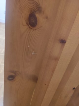 Arcón de madera de pino