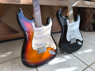 Pack Doble Guitarra Eléctrica + Ampli + Accesorios