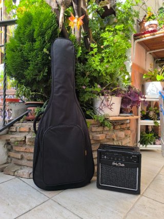 Pack Doble Guitarra Eléctrica + Ampli + Accesorios
