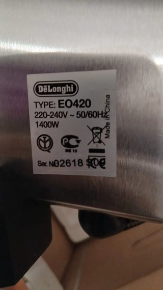 Mini Horno Eléctrico DeLonghi SIN USAR