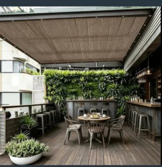 Toldo Vela Malla Rectangular 3X5 Marrón