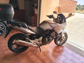 Honda CBF 600s Negra/Gris