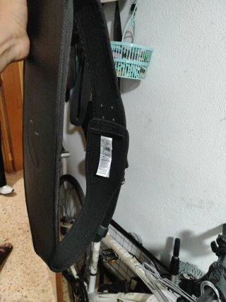 Cinturón gimnasio negro