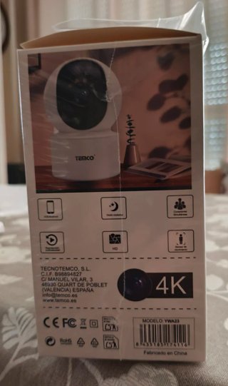 Cámara Vigilancia TEMCO 4K