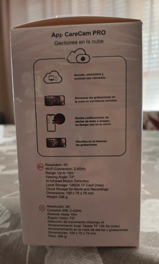 Cámara Vigilancia TEMCO 4K
