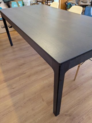 Mesa Comedor Extensible Ikea marrón 180 o 240 cm.