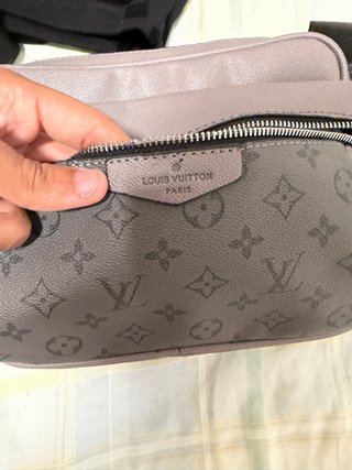 Bandolera Louis Vuitton Gris Monogram