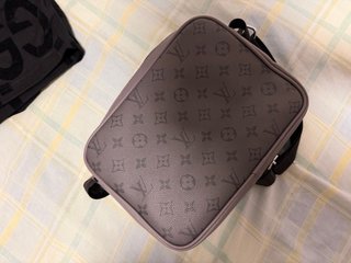 Bandolera Louis Vuitton Gris Monogram