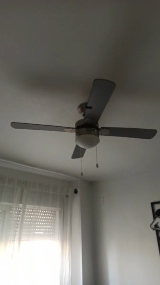 Ventilador de techo con luz