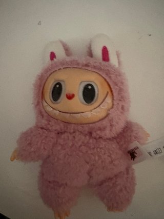 Labubu Peluche Rosa Conejo