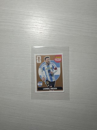 Cromo Messi Extra Sticker Bronce