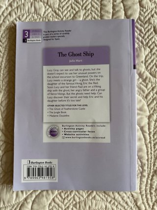 The ghost ship. Libro en ingles.