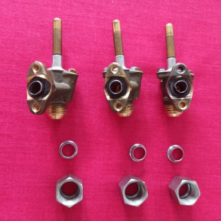 Llave Válvula Gas Bronce y Latón