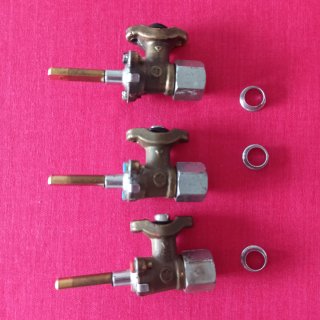 Llave Válvula Gas Bronce y Latón