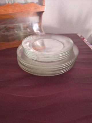 Especiero cristal 8 botes + platos Duralex