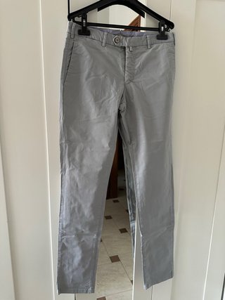 Luxury Slack Pantalone Grigio Ghiaccio