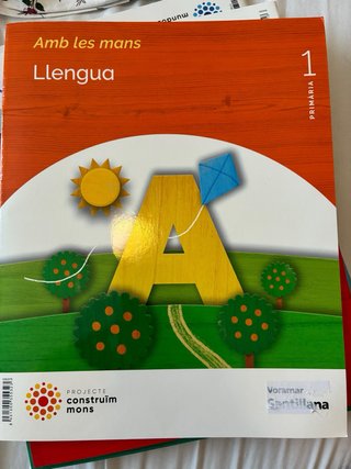 Libros sin usar . Primero y segundo de primaria.