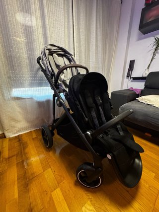 Silla cybex Gazelle S con 2 asientos y cesta
