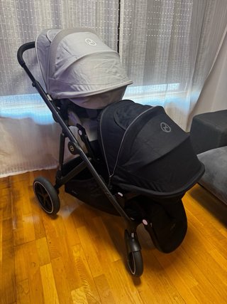 Silla cybex Gazelle S con 2 asientos y cesta