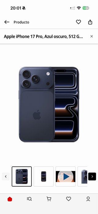 iPhone 17 Pro - Salud Batería 100%
