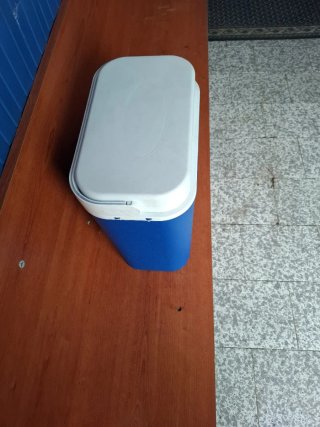 Nevera portátil 18L azul
