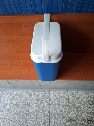 Nevera portátil 18L azul