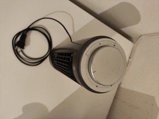 Ventilador Torre Compacto Klindo Negro/Gris