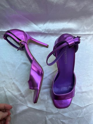 Sandali viola eleganti Diamantique n. 40
