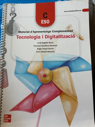 Tecnologia i Digitalització C. ESO. Llibre de t...