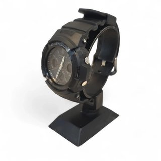 RELOJ CASIO G SHOCK AWG M1008 ESFERA NEGRA/CORREA GOMA