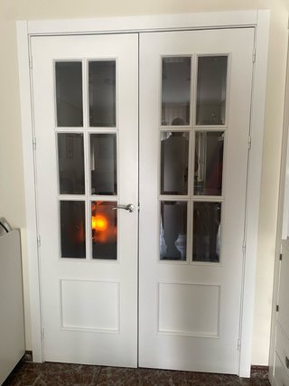 2 Puertas Blancas Lacadas