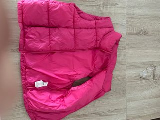 Chaleco acolchado rosa OVS talla 14-15