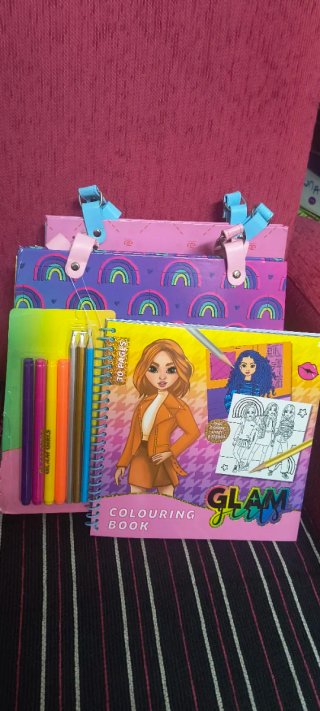Bolso Infantil Actividades Glam Girls