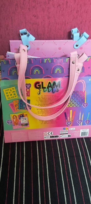 Bolso Infantil Actividades Glam Girls