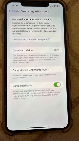 iPhone X Max 256 GB Bateria en buen estado