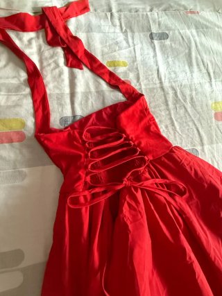 Vestido Baby Boo Cressida Rojo
