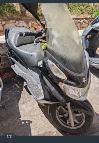 Suzuki Burgman 125 2005 Negra