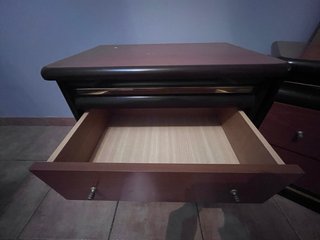 Mesitas de noche de madera (2 unidades)